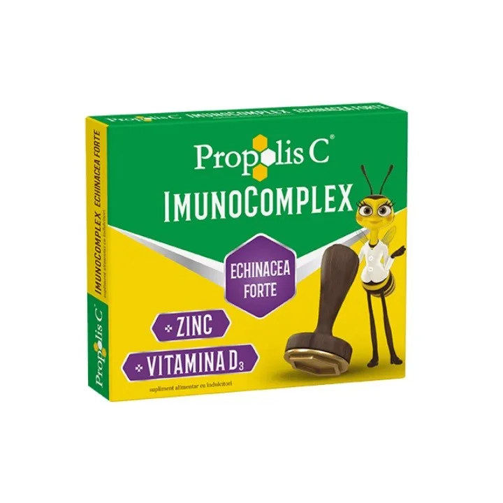 PROPOLIS C IMUNOCOMPLEX ECHINACEA FORTE 20 COMPRIMATE