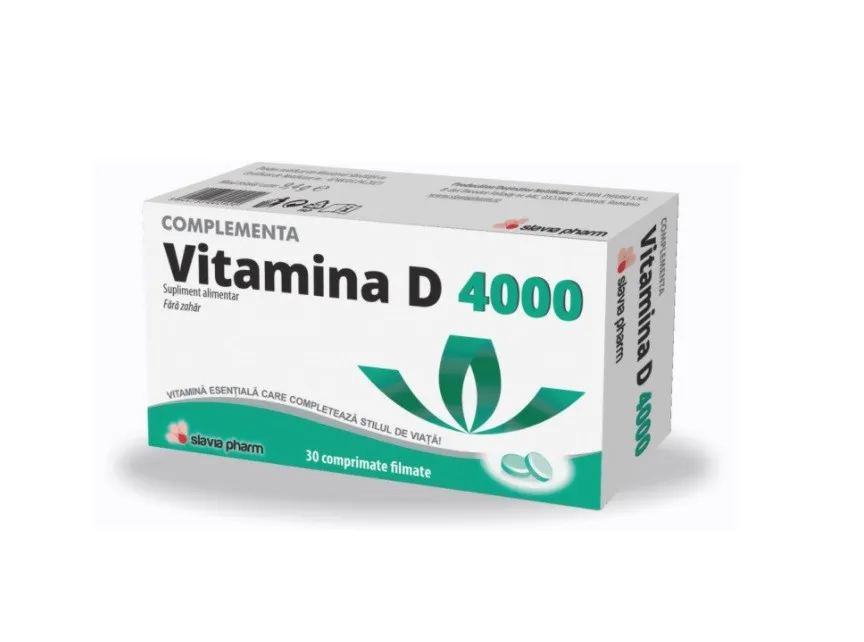 VITAMINA D 4000 X 30 COMPRIMATE FILMATE