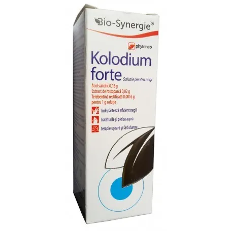 BIO-SYNERGIE KOLODIUM FORTE SOLUTIE PENTRU NEGI 10ML