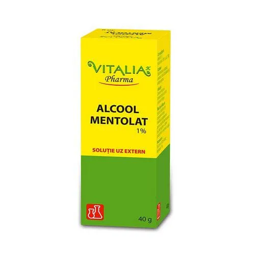 Alcool mentolat 1% x 40g (Vitalia)