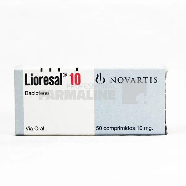 LIORESAL R x 50 COMPR. 10mg NOVARTIS PHARMA GMBH