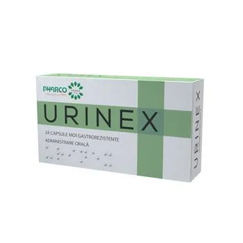 Urinex, 24 capsule moi, Pharco