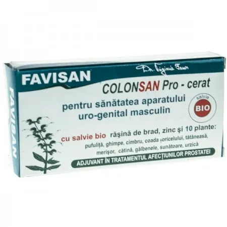 ColoSan ProCerat, 10 supozitoare, Favisan
