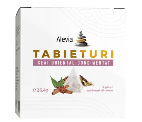 Ceai Oriental Condimentat TABIETURI 12pl (Alevia)