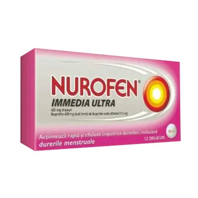 NUROFEN ULTRA 400MG X 12 COMPRIMATE FILMATE