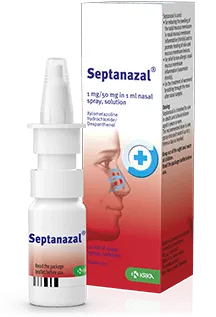 SeptaNazal Spray nazal 1mg/50mg, 10 ml, KRKA