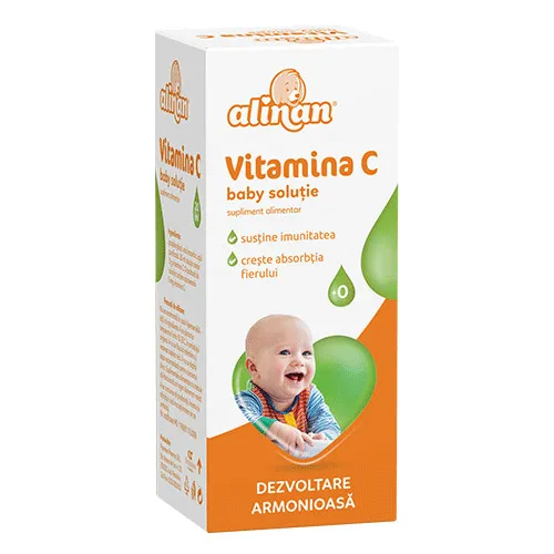 ALINAN VITAMINA C BABY SOLUTIE 20ML