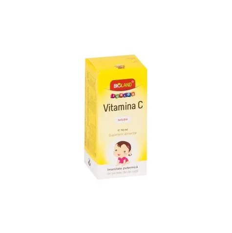Bioland Junior Vitamina C Solutie 10 ml