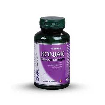 Konjak Glucomannan, 120 capsule, DVR Pharm