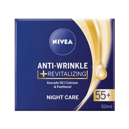 Crema antirid de noapte Revitalizing 55+, 50 ml, Nivea