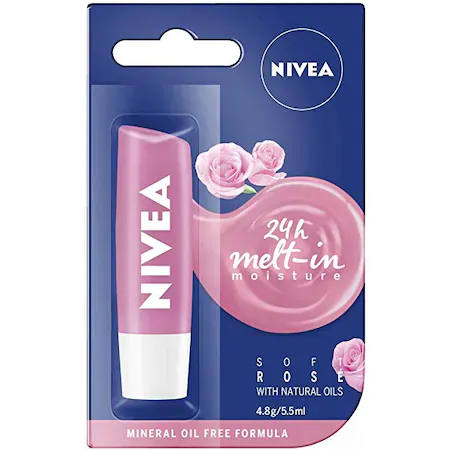 Nivea lip care rose