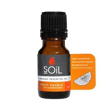 Ulei Esential Portocala Pur 100% Organic, 10ml, Soil