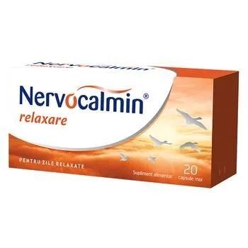 Nervocalmin Relaxare, 20 capsule, Biofarm