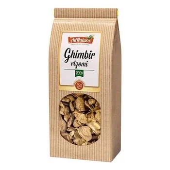 Ghimbir rizomi, 200g, AdNatura