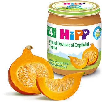 HIPP PIURE PRIMUL DOVLECEL AL COPILULUI 125G