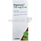 OSPAMOX R 125 mg/5 ml x 1 PULB. PT. SUSP. ORALA 125mg/5ml SANDOZ GMBH