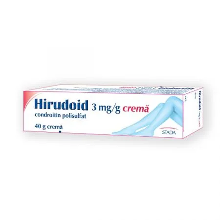 Hirudoid crema, 3mg/g, 40 g, Stada