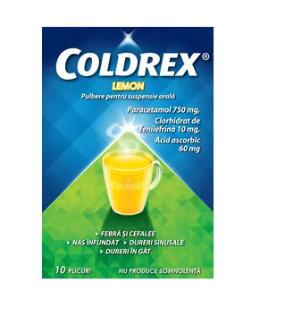 COLDREX LEMON 10PLICURI