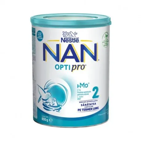 Nestle Nan2 Optipro, 800g - de la 6 luni