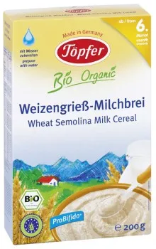 TOPFER BioOrgan 6L gris-grau+lapte 200g