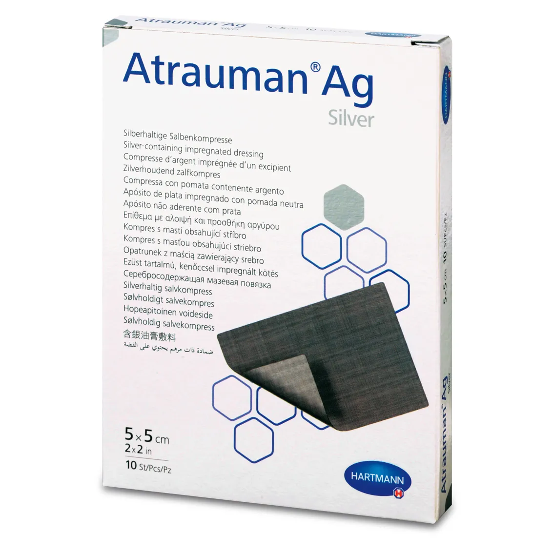 Atrauman Ag Pansament 5 x 5cm x 10buc (Hartmann)