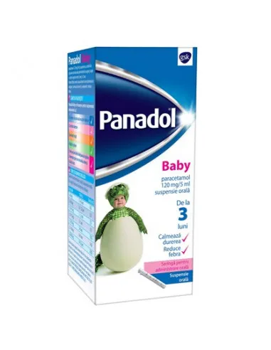 Panadol Baby 120mg/5ml ,100ml
