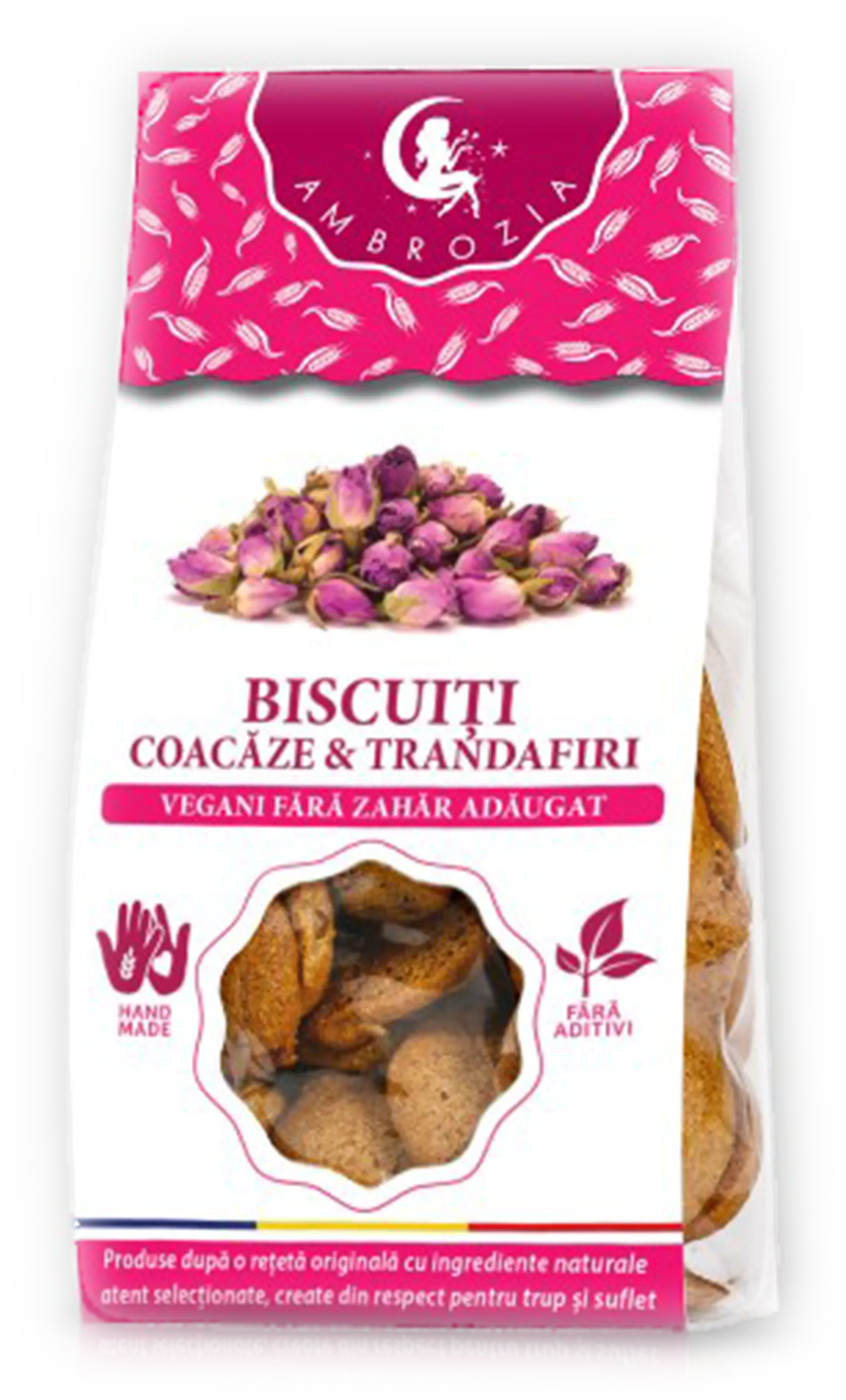 Biscuiti coacaze&trandafiri x150(ambrozia)