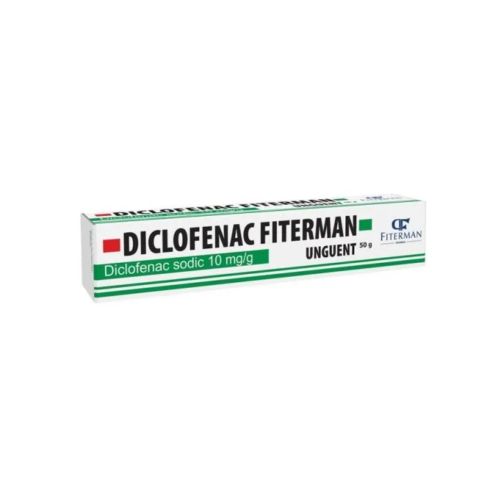 Diclofenac Fiterman 10mg/g unguent x 50g