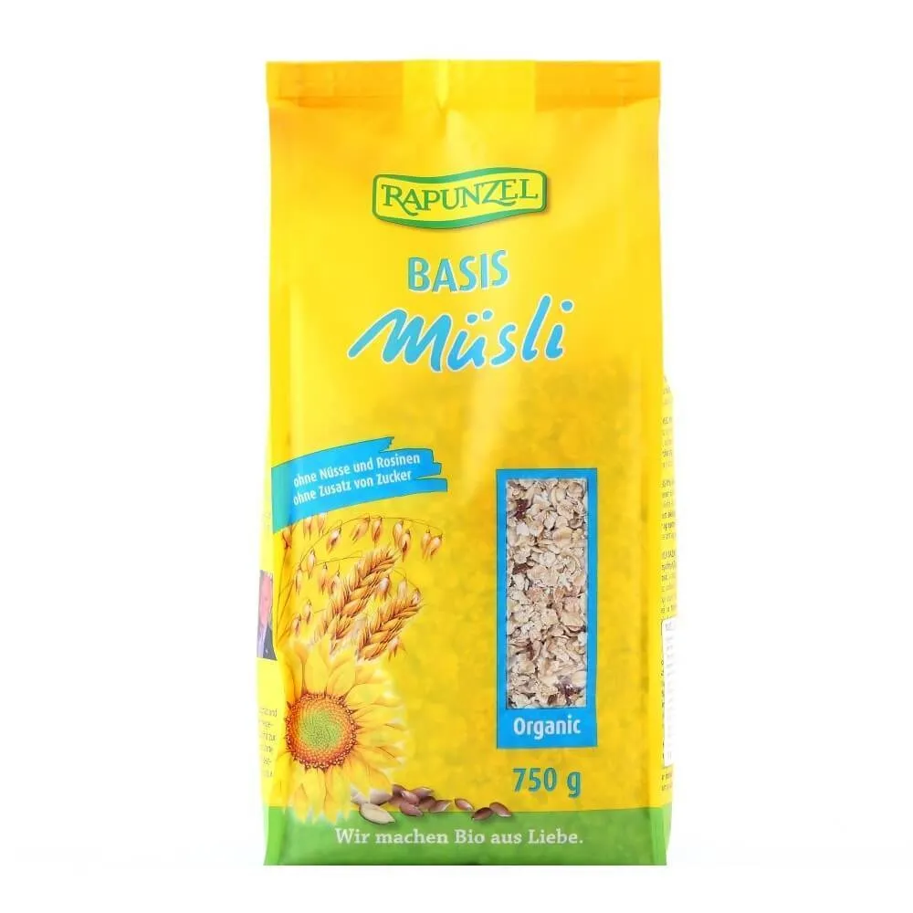 Musli de baza eco, 750g, Rapunzel