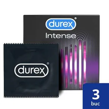 Prezervative Intense, 3 bucati, Durex