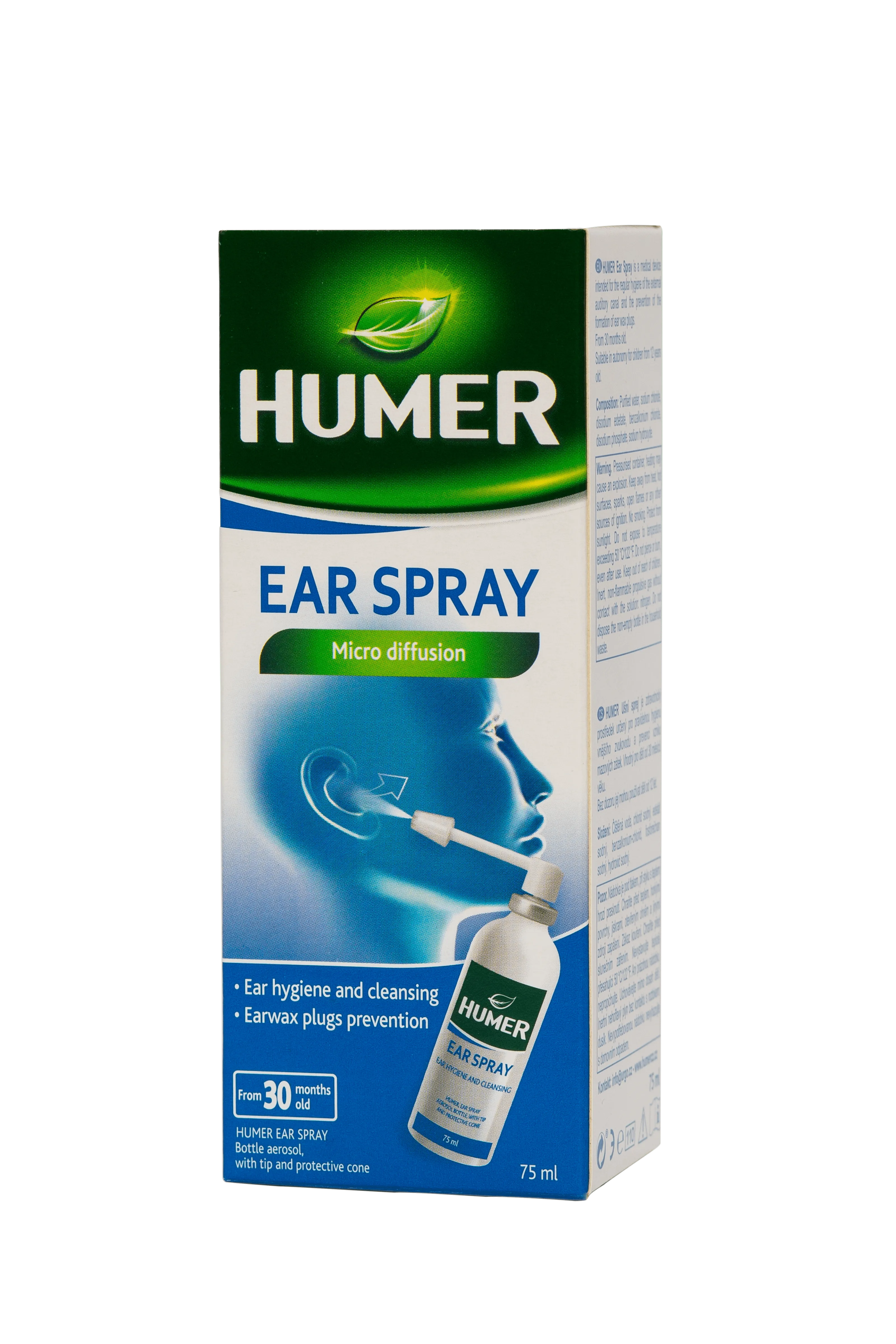 Humer Spray auricular x 75 ml (Urgo)