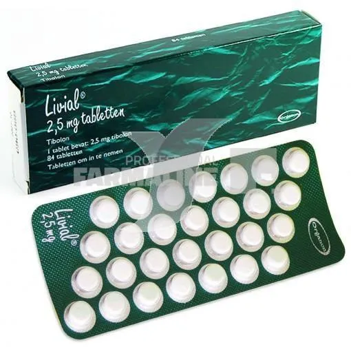 LIVIAL 2,5 mg X 28 COMPR. 2,5mg MERCK SHARP &amp; DO