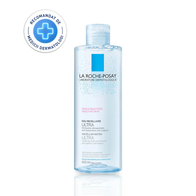 LA ROCHE POSAY APA MICELARA ULTRA PIELE REACTIVA FATA SI OCHI X 400ML