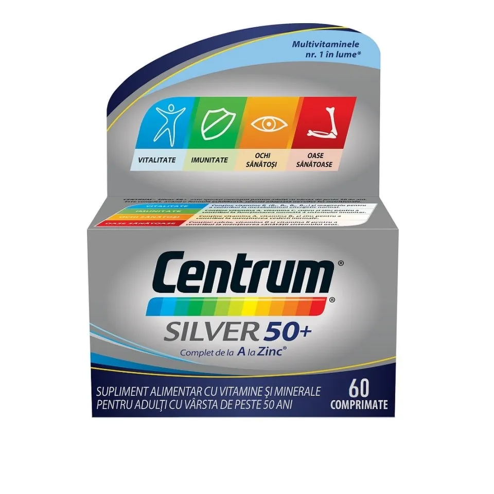 CENTRUM SILVER 50+ 60PR