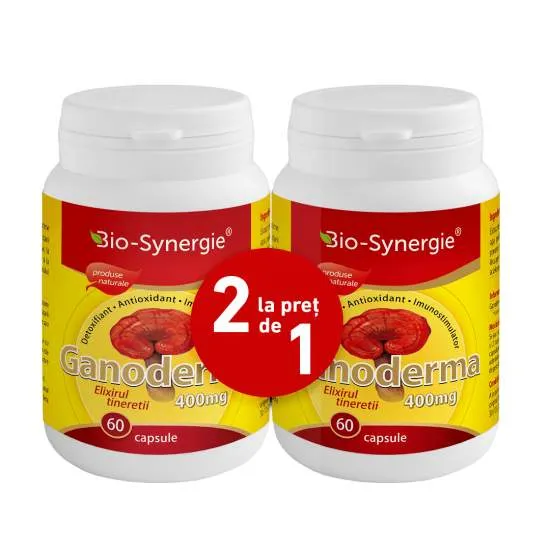 GANODERMA 400MG 60 CAPSULE (1+1) BIO-SYNERGIE