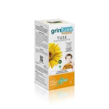 Sirop de tuse pentru copii GrinTuss Pediatric, 180ml, Aboca