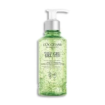 Demachiant spuma in gel Cleansing Infusion, 200ml, L'Occitane