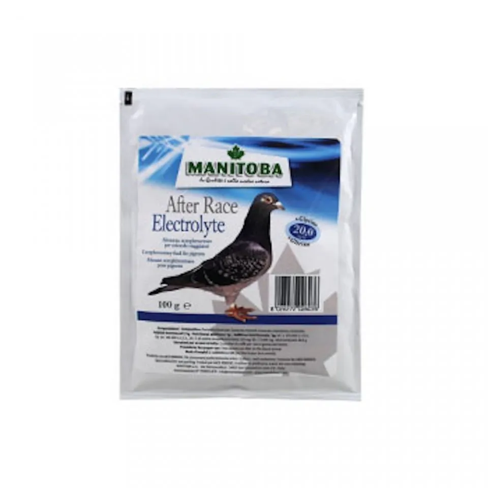 Electroliti pentru porumbei - Manitoba - After Race - 100g