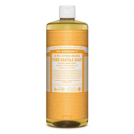 Sapun magic lichid 18in1 cu citrice, 945 ml, Dr. Bronner's