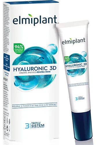 ELMIPLANT HYALURONIC 3D CREMA DE OCHI 15ML