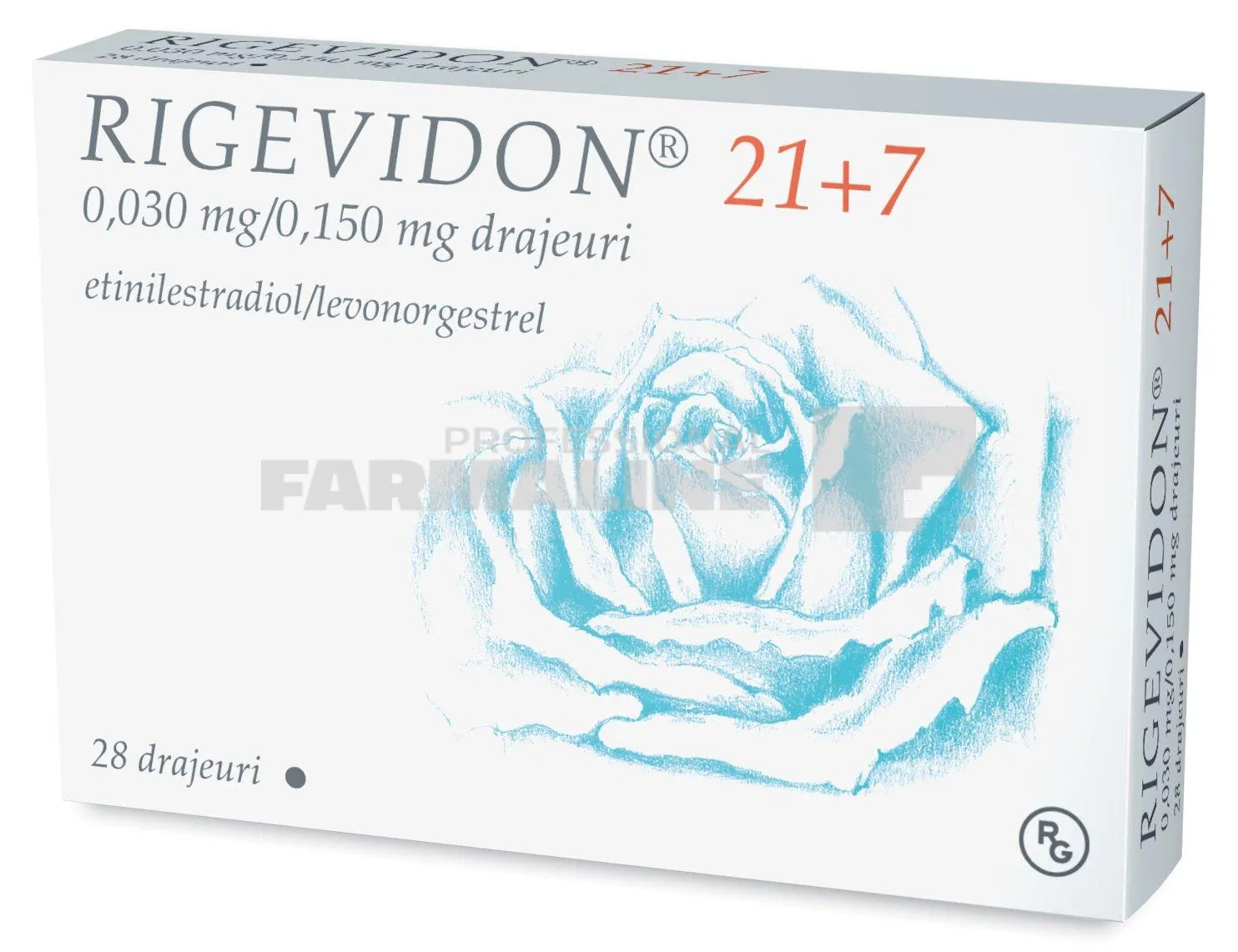 RIGEVIDON 21+7 x 1 DRAJ. 0,030mg/0,150mg GEDEON RICHTER PLC.