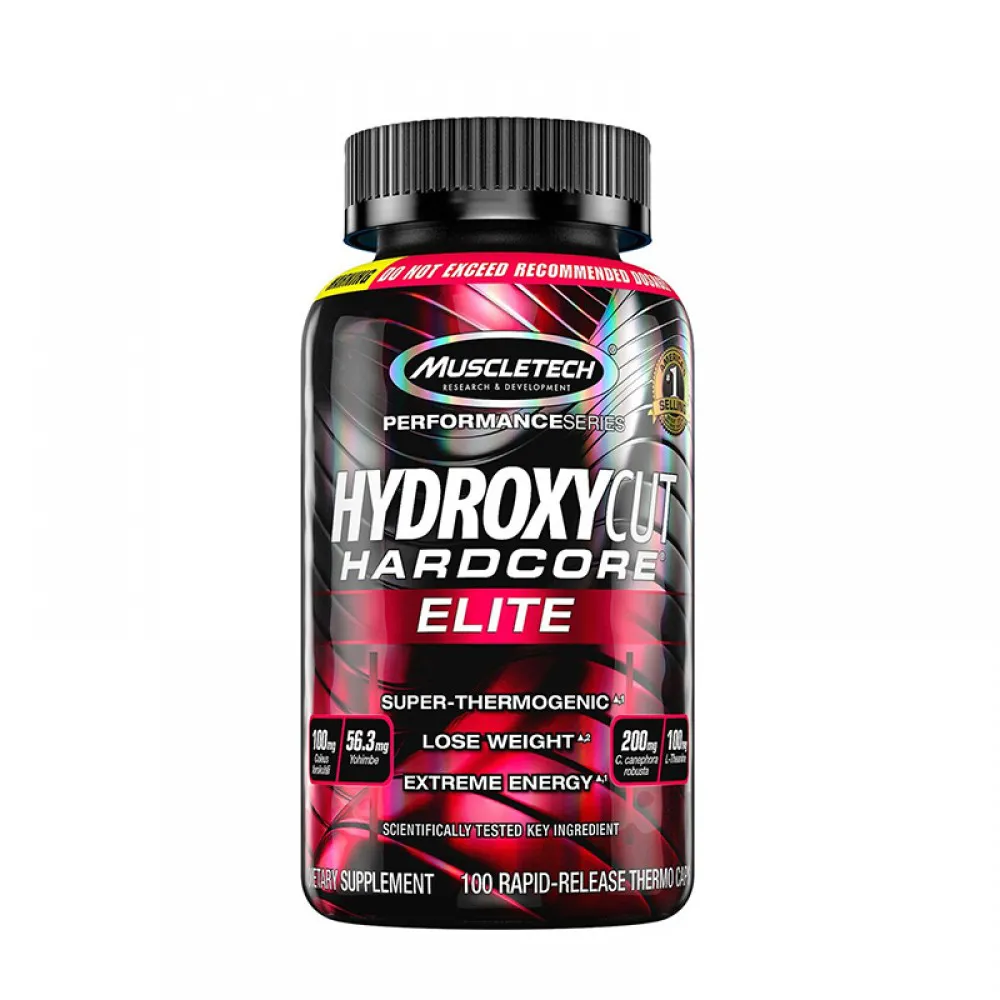 Hydroxycut Hardcore Elite (100 capsule), GNC MuscleTech