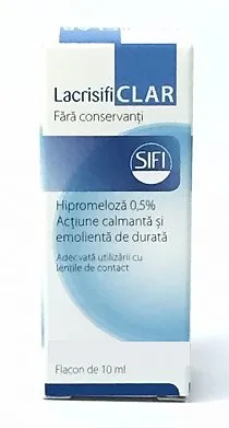 Lacrisifi Clar solutie oftalmica, 10 ml, Sifi