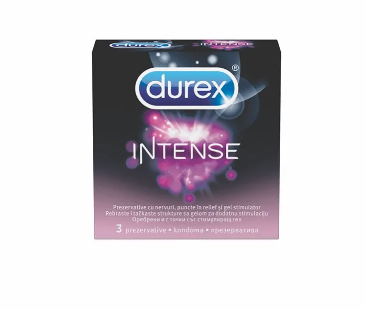 DUREX INTENSE ORGASMIC X 3 PACHET