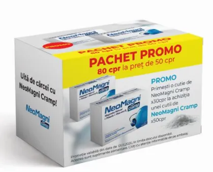 NeoMagni Cramp x 50cpr + NeoMagni Cramp x 30cpr CADOU