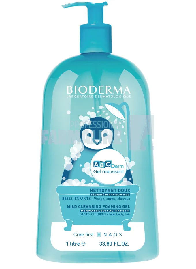 Bioderma Abcderm Gel spumant 1000 ml
