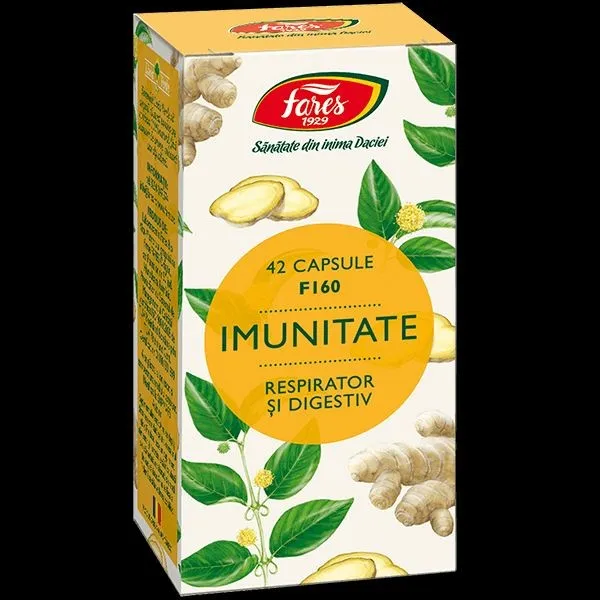 FARES F160 IMUNITATE RESPIRATOR SI DIGESTIV 42 CAPSULE