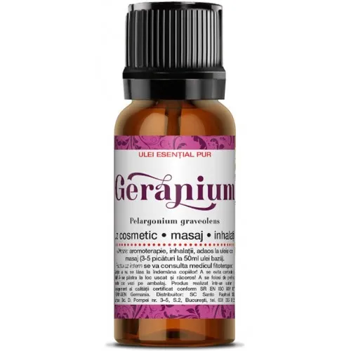 Ulei geranium esential  10ml - Santo Raphael
