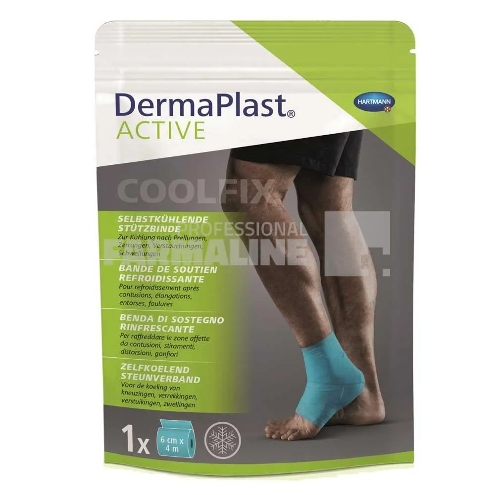 Hartmann DermaPlast Active Coolfix Fașa elastică, cu efect de răcire, 6cm x 4m