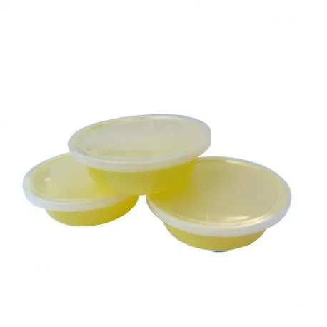Primii Pasi R0516 - Set Bol Capac Anticurg 3 Bucati Galben